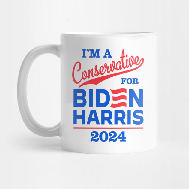 I'm a Conservative For Biden 2024 by MotiviTees